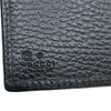 グッチ GUCCI インターロッキングG Wホック コンパクト財布 615525 ブラック ゴールド金具 レザー メンズ 二つ折り財布