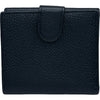 グッチ GUCCI インターロッキングG Wホック コンパクト財布 615525 ブラック ゴールド金具 レザー メンズ 二つ折り財布