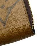 ルイ・ヴィトン LOUIS VUITTON ジッピー・ウォレット M69353 ブラウン モノグラム・ジャイアント リバース ユニセックス 長財布