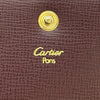 カルティエ Cartier マストライン コインケース ボルドー レザー レディース コインケース