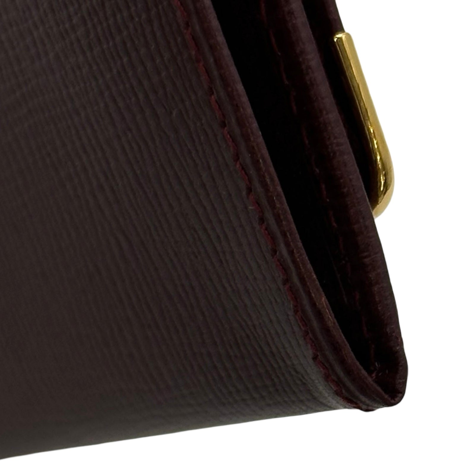 カルティエ Cartier マストライン コインケース ボルドー レザー