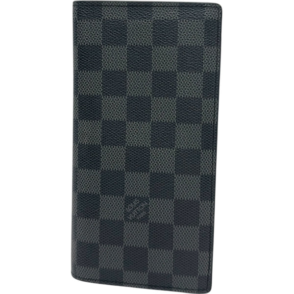 ルイヴィトン ポルトフォイユ・ブラザ　メンズ長財布　ダミエ　黒　N62665 ルイ・ヴィトン LOUIS VUITTON ポルトフォイユ・ブラザ N62665