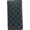 ルイ・ヴィトン LOUIS VUITTON ポルトフォイユ・ブラザ N62665 ブラック ダミエ・グラフィット メンズ 長財布