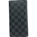 ルイ・ヴィトン LOUIS VUITTON ポルトフォイユ・ブラザ N62665 ブラック ダミエ・グラフィット メンズ 長財布