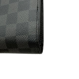 ルイ・ヴィトン LOUIS VUITTON ポルトフォイユ・ブラザ N62665 ブラック ダミエ・グラフィット メンズ 長財布