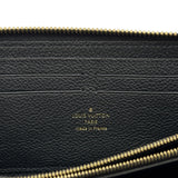 ルイ・ヴィトン LOUIS VUITTON ポルトフォイユ・クレマンス M82338 ブラック バイカラー・モノグラム・アンプラント ユニセックス 長財布