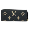 ルイ・ヴィトン LOUIS VUITTON ポルトフォイユ・クレマンス M82338 ブラック バイカラー・モノグラム・アンプラント ユニセックス 長財布
