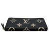ルイ・ヴィトン LOUIS VUITTON ポルトフォイユ・クレマンス M82338 ブラック バイカラー・モノグラム・アンプラント ユニセックス 長財布
