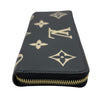 ルイ・ヴィトン LOUIS VUITTON ポルトフォイユ・クレマンス M82338 ブラック バイカラー・モノグラム・アンプラント ユニセックス 長財布