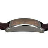 カルティエ Cartier タンク アメリカン LM WGTA0297 サーモン プラチナ メンズ 腕時計