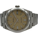 ロレックス ROLEX オイスター パーペチュアル 41 134300 ベージュ ステンレススチール 自動巻き メンズ 腕時計