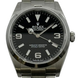 ロレックス ROLEX エクスプローラー36 124270 ブラック ステンレススチール 自動巻き メンズ 腕時計