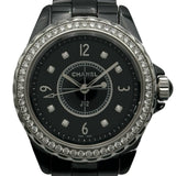 シャネル CHANEL J12 33MM H3108 ブラック セラミック/ステンレススチール クオーツ レディース 腕時計