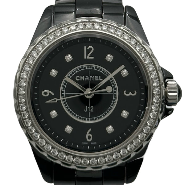 シャネル CHANEL J12 33MM H3108 ブラック セラミック/ステンレス
