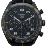 タグ・ホイヤー TAG HEUER カレラキャリバーホイヤー02 クロノグラフ ポルシェ CBN2A1H.FC6512 ブラック ステンレススチール メンズ 腕時計