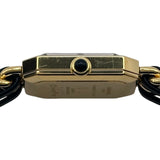 シャネル CHANEL プルミエール S H0001 ブラック メッキ クオーツ レディース 腕時計