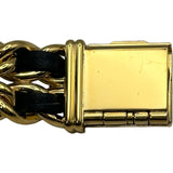 シャネル CHANEL プルミエール S H0001 ブラック メッキ クオーツ レディース 腕時計