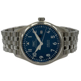インターナショナルウォッチカンパニー IWC パイロットウォッチ マーク18 IW327016 ブルー ステンレススチール メンズ 腕時計