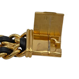 シャネル CHANEL プルミエールS H0001 ブラック メッキ レディース 腕時計