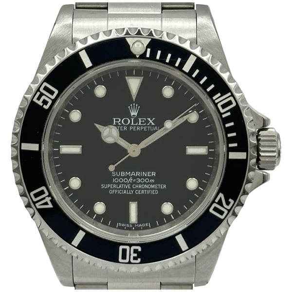 ロレックス ROLEX サブマリーナ ノンデイト 14060M ブラック ステンレススチール 自動巻き メンズ 腕時計 ロレックス ROLEX サブマリーナ ノンデイト 14060M ブラック