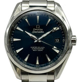 オメガ OMEGA シーマスター アクアテラ 150M マスター コーアクシャル クロノメーター 231.10.42.21.03.003 ネイビー ステンレススチール 自動巻き メンズ 腕時計