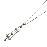 ティファニー TIFFANY＆CO スウィングドロップネックレス プラチナ PT950/ダイヤモンド ジュエリー