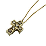 ミキモト MIKIMOTO リバーシブルネックレス ゴールド K18/ダイヤモンド/パール ジュエリー