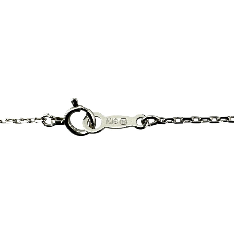 ミキモト MIKIMOTO ネックレス ホワイトゴールド K18/ダイヤモンド