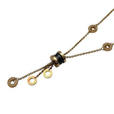ブルガリ BVLGARI ビーゼロワンエレメントネックレス ピンクゴールド 750/ダイヤモンド ジュエリー