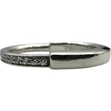 ティファニー TIFFANY＆CO ロックリング ホワイトゴールド Au750/ダイヤモンド ジュエリー