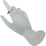 ティファニー TIFFANY＆CO ロックリング ホワイトゴールド Au750/ダイヤモンド ジュエリー