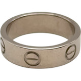 カルティエ Cartier ラブリング ホワイトゴールド 750 ジュエリー