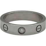 カルティエ Cartier ミニラブリング ホワイトゴールド Au750 ジュエリー