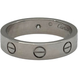カルティエ Cartier ミニラブリング ホワイトゴールド Au750 ジュエリー