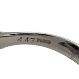 ブラックオパールリング プラチナ Pt900 ブラックオパール ジュエリー