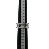 ブルガリ BVLGARI ビーゼロワンリング 3バンド(M) ホワイトゴールド 750 ジュエリー
