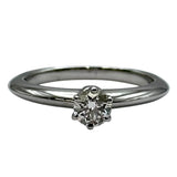 ティファニー TIFFANY＆CO ソリティアリング プラチナ Pt950 ジュエリー