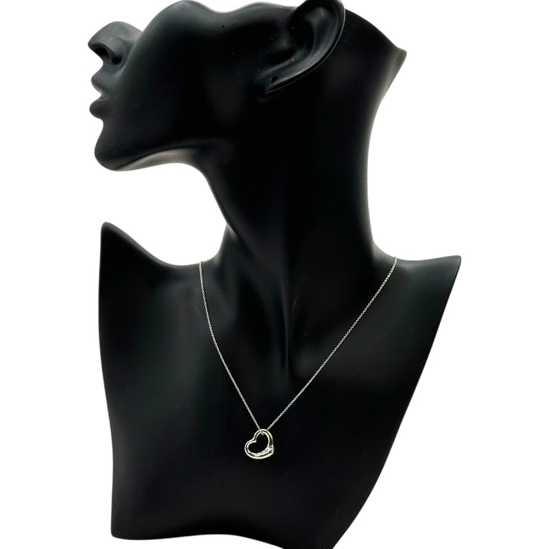 ティファニー TIFFANY＆CO オープンハートネックレス プラチナ Pt950 