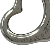 ティファニー TIFFANY＆CO オープンハートネックレス プラチナ Pt950/ダイヤモンド ジュエリー