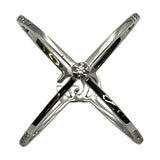 グッチ GUCCI GGランニングリング ホワイトゴールド 750/ダイヤモンド ジュエリー