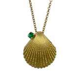 ティファニー TIFFANY＆CO シェルモチーフネックレス ゴールド 750 ジュエリー