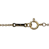 ティファニー TIFFANY＆CO ハートダイヤネックレス ゴールド 750 ジュエリー