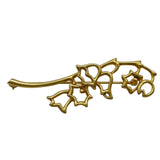 ティファニー TIFFANY＆CO ホタルブクロモチーフブローチ ゴールド 18K ジュエリー