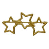 ティファニー TIFFANY＆CO トリプルスターブローチ ゴールド 18K ジュエリー
