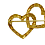 ティファニー TIFFANY＆CO トリプルハートブローチ ゴールド 750 ジュエリー