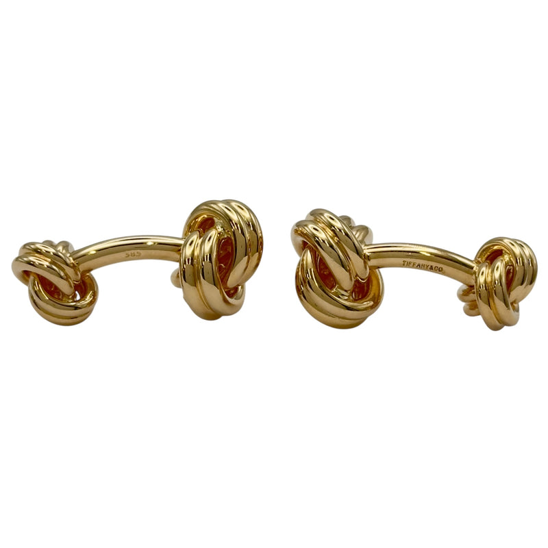 ティファニー TIFFANY＆CO カフス ゴールド 14K ジュエリー ティファニー TIFFANY＆CO ノットツイストカフス ゴールド K14