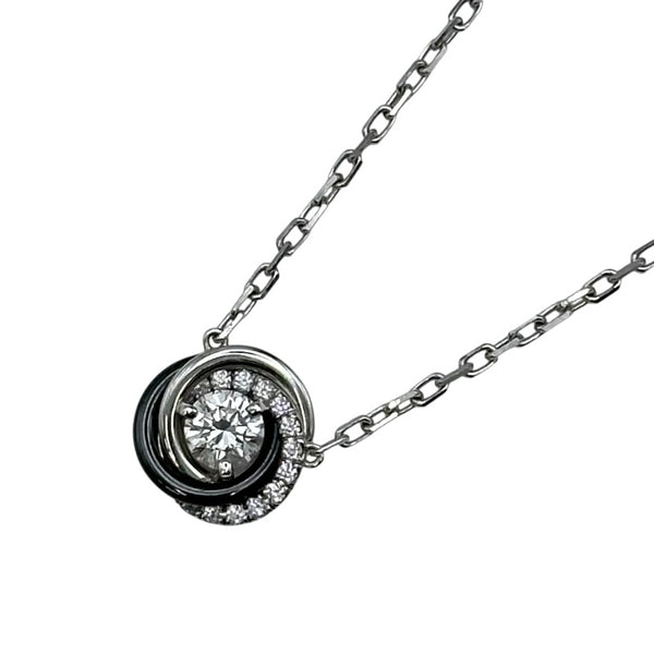 カルティエ Cartier トリニティネックレス ホワイトゴールド Au750