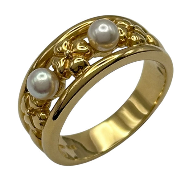K18 リング　幅1.2㎜　長さ40cm 1.79 g mikimoto ミキモト MIKIMOTO リング ゴールド K18 ジュエリー | 中古ブランド