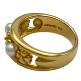 ミキモト MIKIMOTO リング ゴールド K18 ジュエリー