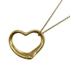 ティファニー TIFFANY＆CO オープンハートネックレス ゴールド 18K ジュエリー